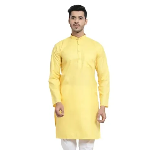 Men's Regular Fit Full Sleeve Long kurta for men