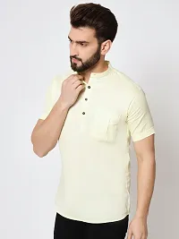 Regular Fit Half Sleeve Kurta for Men-thumb1