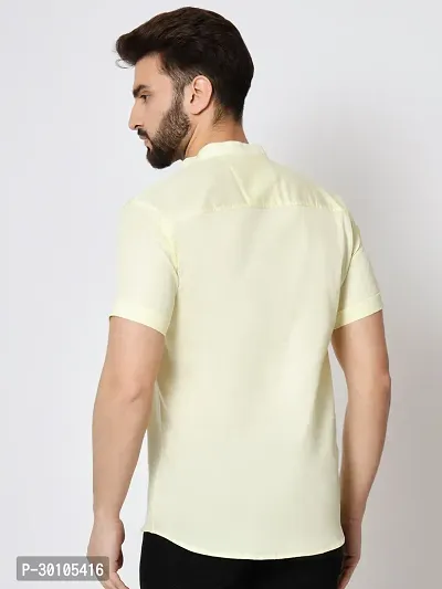 Regular Fit Half Sleeve Kurta for Men-thumb3