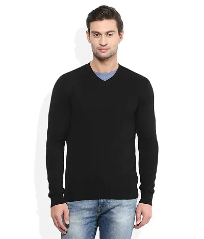 Men's Regular Fit Full Sleeve Winter Wear Wool Sweater