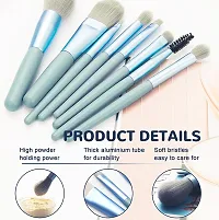 Makeup Brush Set Mini With Storage Bag, 8PCS-thumb3