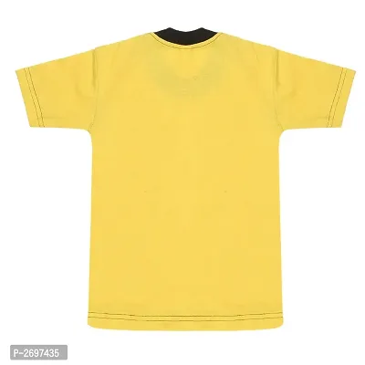 Combo of 2  Multicoloured Cotton Half Sleeves T-Shirt for Boy's-thumb3