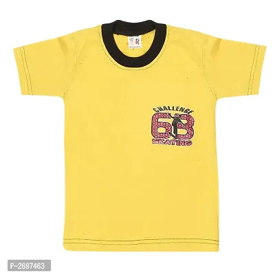 Combo of 2  Multicoloured Cotton Half Sleeves T-Shirt for Boy's-thumb3
