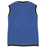 Combo of 2  Multicoloured Cotton Sleeveless T-Shirt for Boy's-thumb3