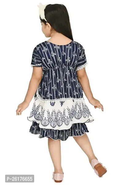 RAHAT Garments Kids Girls Western Dresses, Kaftan Top and Skirt Clothing Top and Bottom Sets, Regular Fit, Party/Casual Wear (KS=04)-thumb2