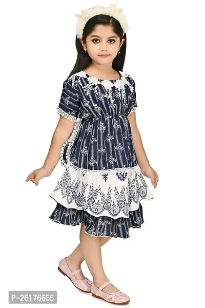 RAHAT Garments Kids Girls Western Dresses, Kaftan Top and Skirt Clothing Top and Bottom Sets, Regular Fit, Party/Casual Wear (KS=04)-thumb4