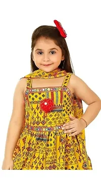 Classic Cotton Clothing set with Dupatta for Kids Girl-thumb3