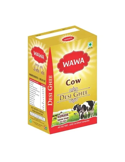 Wawa Desi Cow Ghee |Made Traditionally from Curd | 500 ml tetra -1