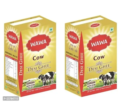 Wawa Desi Cow Ghee |Made Traditionally from Curd 500ml tetra-2