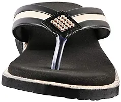 DOCTOR CHOICE? Women's Extra Soft Padding Orthopedic and Diabetic Comfortable Doctor Slipper, MCR and MCP Chappals, Home Slippers For Daily Use (Color Black, Size: 11 UK/IND)-thumb4