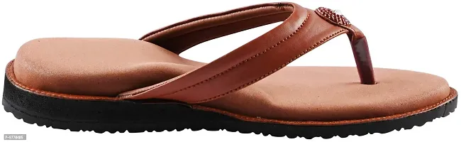 DOCTOR CHOICE? Extra Soft Padding Orthopedic Women's Slippers (Color Brown, Size: 5 UK/IND)-thumb4