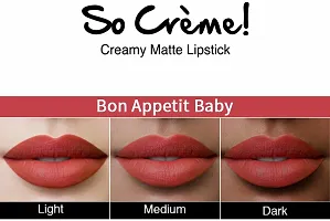 Sophisticated Creamy Matte Lipstick For Women-thumb2