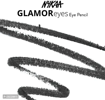 Glamoreyes Colour Eye Pencil Kajal Voodoo Grey 04 (1.2G)-thumb3