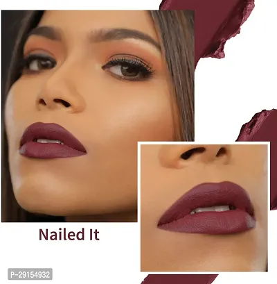 Sophisticated Creamy Matte Lipstick For Women-thumb3