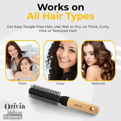 Stylish Black Plastic Hair Comb For Women-thumb4