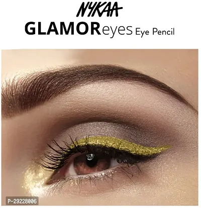 Glamoreyes Colour Eye Pencil Kajal Golden Fleur (1.2G)-thumb2