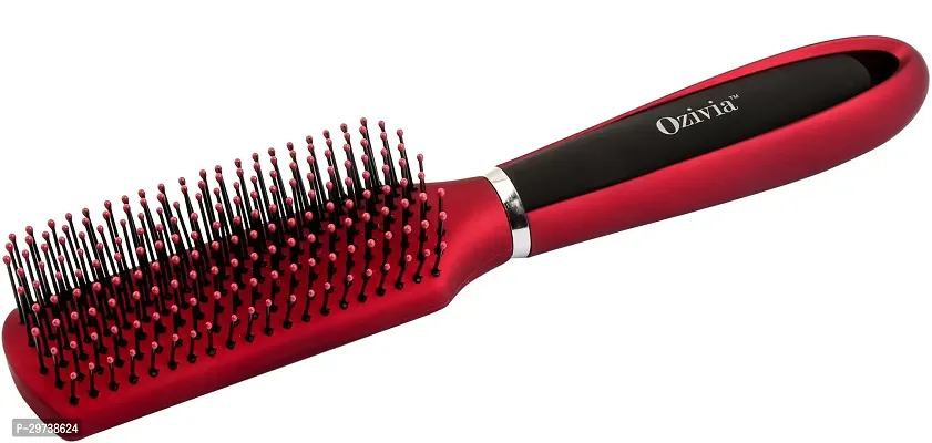 Stylish Red Plastic Hair Comb For Women