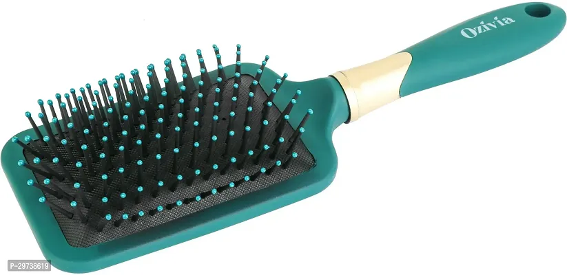 Stylish Green Plastic Hair Comb For Women-thumb0