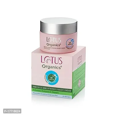 Lotus Organics+ Precious Brightening Night Creme (50g)