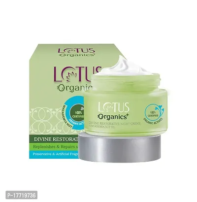 Lotus Organics+ Divine Restorative Night Creme  (50 g)