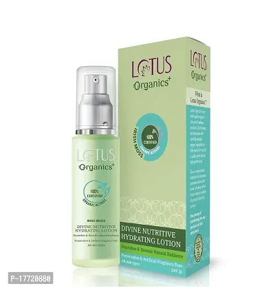 Lotus Organics Divine Nutritive Hydrating Lotion SPF20 (50 ml)