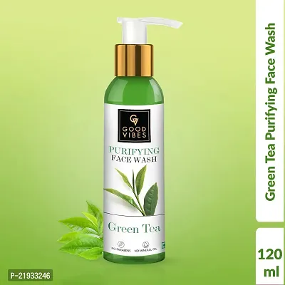 Good Vibes Green Tea Purifying Face Wash 120ml