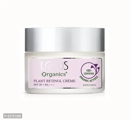 Lotus Organics+ Bakuchiol Plant Retinol Face Creme with spf 20 PA+++ (50g)-thumb0