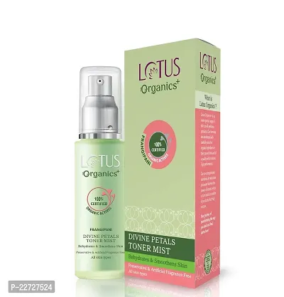 Lotus Organics Divine Petals Toner Mist (50ml)