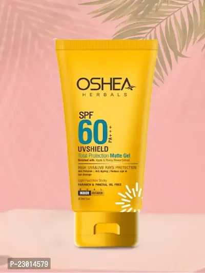 Oshea Herblas UVSHIELD Total Protection Matte Gel SPF 60 PA+++ 60g