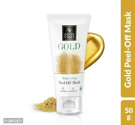 Good Vibes Gold Brightening Peel Off Mask 50g-thumb0