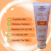 pure aatman youthful sun shield sun block cream spf 50 +++-thumb1