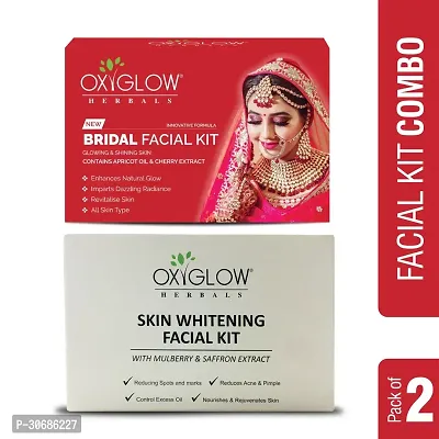 Bridal Facial Kit 53 Gm + Skin Whitening Facial Kit 60 Gm