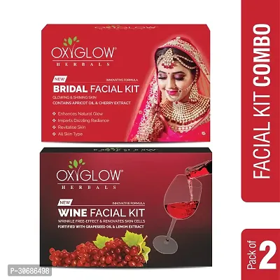 Bridal Facial Kit 53 Gm + Wine Facial Kit 53 Gm