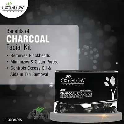 Charcoal Facial Kit 50 Gm + Wine Facial Kit 53 Gm-thumb2