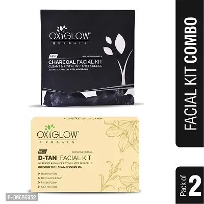 Charcoal Facial Kit 50 Gm + D-Tan Facial Kit 50 Gm-thumb0