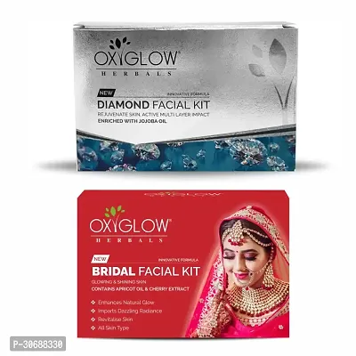 Diamond Facial Kit 50 Gm + Bridal Facial Kit 53 Gm