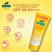 UV Protection Sunscreen Lotion SPF 50 For Men  Women ndash; Pack of 2 (200ml)-thumb3