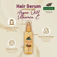 pure roots hair Serum with Argan Oil  Vitamin E 100ml-thumb2