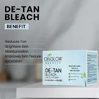 Oxyglow herbal  De-Tan Bleach for Glow  Shine 300gm-thumb2