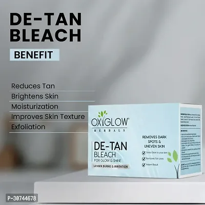 Oxyglow herbal  De-Tan Bleach for Glow  Shine 300gm-thumb3