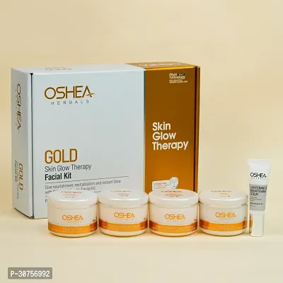 Oshea herbal gold skin glow therapy facial kit 64g