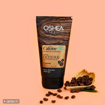 Oshea herbals cafeine intense skin awakening facescrub 120gm-thumb0