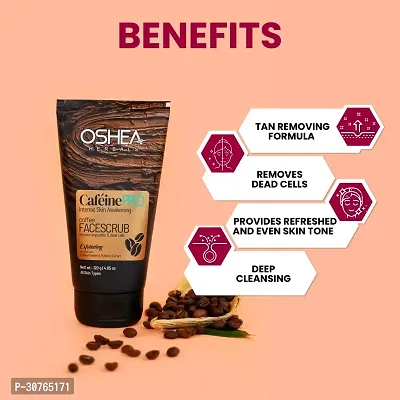 Oshea herbals cafeine intense skin awakening facescrub 120gm-thumb2