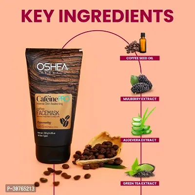 Oshea herbal cafeine intense skin awakening face mask 120g-thumb4