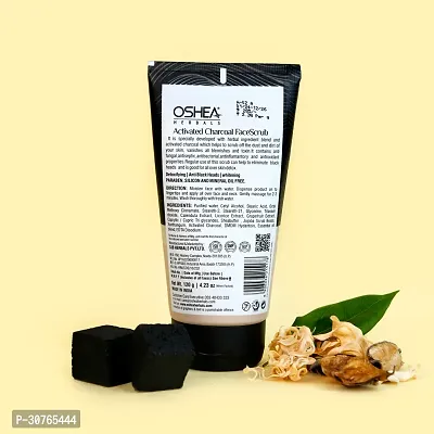 Oshea herbal  Activated Charcoal Face Scrub 120gm-thumb4