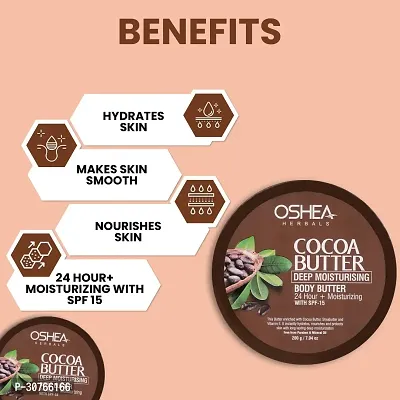 oshea herbal  Cocoa Butter Deep Moisturising Body Butter 200gm-thumb2