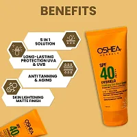 oshea herbal  Uv Shield Mattifying Sun Block Cream SPF 40 PA +++ 60g-thumb3