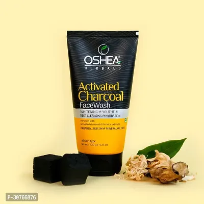 Oshea herbal activatited charcoal face wash 120gm