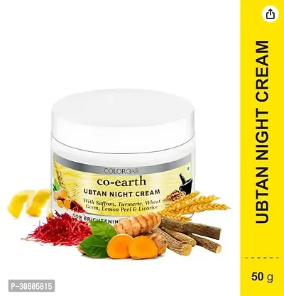 Colourbar co-earth  Ubtan Night Cream 50gm-thumb0