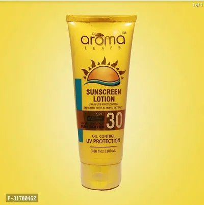 Aroma Leafs Sunscreen Lotion Spf 30-thumb0